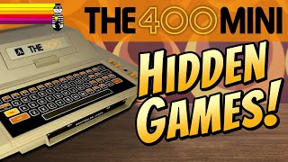 Unlock SECRET GAMES on THE400 Mini Atari 8bit System [upl. by Hael587]