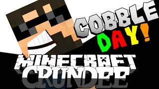 Minecraft CRUNDEE CRAFT  HAPPY COBBLESTONE DAY 43 [upl. by Jecoa]