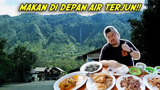 BANTAI SEMEJA PENUH MAKANAN DI DEPAN AIR TERJUN [upl. by Eirhtug]