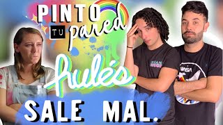 PINTO LA PARED DE LOS RULES🌈 Dani Hoyos [upl. by Ytineres]