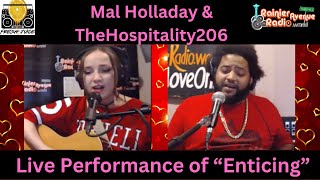 Mal Holladay amp TheHospitality206 Perform quotEnticingquot [upl. by Beebe]