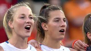 quotHet Wilhelmusquot  Netherlands Anthem  Final European Hockey 2017 [upl. by Tally640]