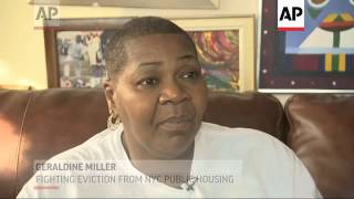 Federal guidelines allow for whole families to be evicted from public housing for a family members [upl. by Furr]