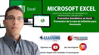 Pronostico de la tasa de inflación en Excel [upl. by Heti558]