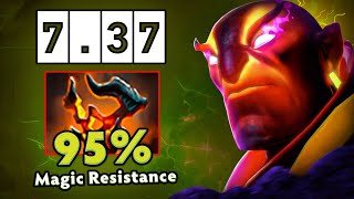 95 Magic Resist Ember Spirit Unwavering Condition 34Kills Midlane Dota 2 [upl. by Nosreme]