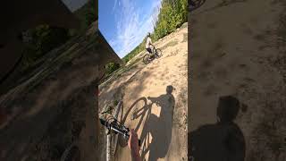 Keeping mtbwoodswarrior out in front bike mtb bicycle mountainbike bikepark gopro11 mtn [upl. by Atsev]