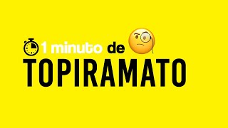 Topiramato  1 MINUTO [upl. by Aihsram575]