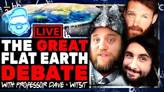 Flat Earth Debate Professor Dave vs Witsit [upl. by Housen]