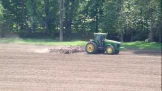 Tractor Discing Field [upl. by Pinsky]