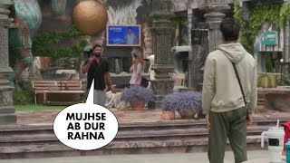 Rajat Dalal Big fight with Digvijay Rajat Dalal gives warning to Digvijay bigg boss 18 live [upl. by Sheba]