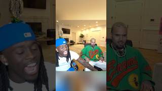 Chris Brown Pulls Up On Kai 💪 kaicenat chrisbrown amp dukedennis [upl. by Matty]