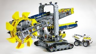 LEGO Technic 42055 Bucket Wheel Excavator  Demo [upl. by Yecam]