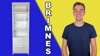 Tutorial  IKEA BRIMNES BOOKCASE [upl. by Terrej]