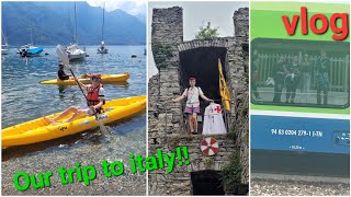 Visiting Lake Como amp Varenna🏞 Trip with Friends💕👫👭 [upl. by Thorpe]