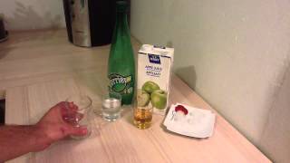 Faire un Apfelschorle  cocktail sans alcool [upl. by Allyn]