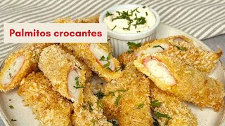 Palmitos de mar surimi crocantes  en AIRFRYER [upl. by Oderfla]