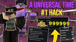 STANDS HACK ROBLOX A Universal Time AUT Hack Script GUI Pastebin 2021 Chest Farm Meteor Farm [upl. by Calica]