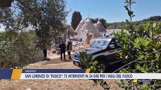 Cisternino tragica esplosione in un trullo un morto [upl. by Tullusus]