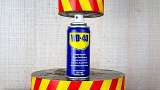 100 TON HYDRAULIC PRESS VS WD40 [upl. by Blight]