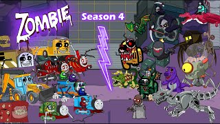 Monster School Zombie Monsters Apocalypse  Among Us Animation [upl. by Eidson412]