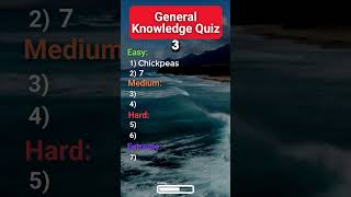 General Knowledge Quiz 39 [upl. by Wilterdink]