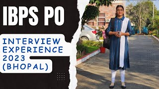 My IBPS PO interview experience 2023 Bhopal❤️Banking Ibps po [upl. by Elna]