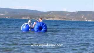 Water Tricycle riding on sea [upl. by Shanney]