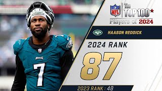 87 Haason Reddick OLB Jets  Top 100 Players of 2024 [upl. by Gerty]