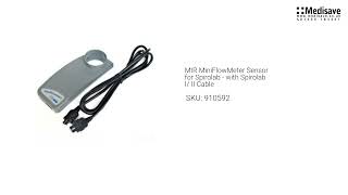 MIR MiniFlowMeter Sensor for Spirolab with Spirolab I II Cable 910592 [upl. by Shaper]