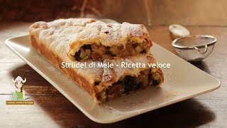 Strudel di mele  ricetta veloce [upl. by Lewes]