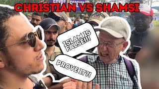 IS CHRISTIANITY DYING  Christian Challenges Shamsi  Speakers Corner [upl. by Bettye]