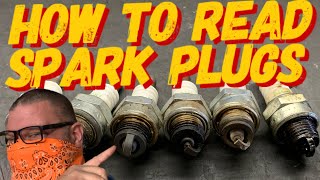 SPARK PLUGS DONT LIE  HOW TO READ SPARK PLUGS [upl. by Paule]