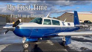 My First Time Flying a Mooney M20J [upl. by Yvonner]