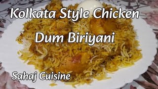 Kolkata Style Chicken Biriyani [upl. by Amandie]