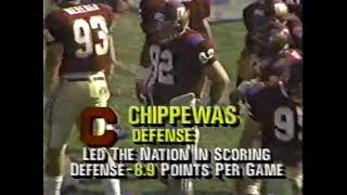 1990 California Bowl San Jose State vs Central Michigan [upl. by Gilead601]