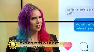 Så besvarar Linnéa Claeson trakasserierna  Nyhetsmorgon TV4 [upl. by Yvonner]