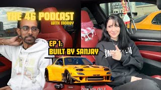 THE 46 PODCAST  EPISODE 1 BUILT BY SANJAY RX7KSWAP EVO [upl. by Atinehs]