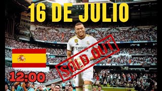 ASÍ SERÁ LA PRESENTACIÓN DE MBAPPÉ16 DE JULIO DE 2024ENTRADAS AGOTADAS [upl. by Ikilisav643]