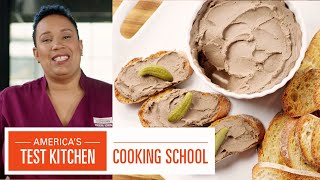 How to Make Chicken Liver Pâté with Elle Simone Scott  ATK Cooking School [upl. by Aikemot]