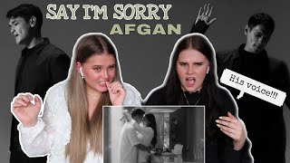 Afgan  say im sorry Official MV REACTION  Triplets REACTS [upl. by Segroeg]