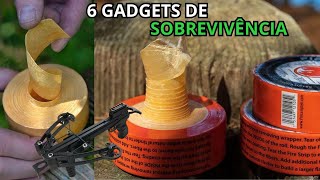 6 GADGETS de SOBREVIVÊNCIA [upl. by Allayne]