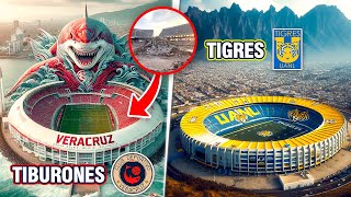 ¡ASÍ SERÍAN los 6 NUEVOS ESTADIOS QUE LLEGARÍAN A LA LIGA MX ¡El 2 SERÁ EL MEJOR del CONTINENTE🏟️ [upl. by Atiroc836]