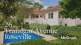 26 Trafalgar Avenue Roseville [upl. by La Verne245]