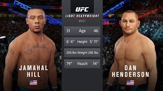 Jamahal Hill VS Dan Henderson [upl. by Kalmick921]