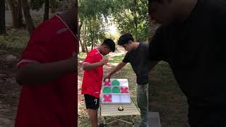 X amp O challenge Game tic tac toe game challenge Bro nha Vs Bro sal 🧒🏻 who is winner 🏆 👏🏻👏🏻 [upl. by Sukey340]