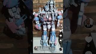 Papercraft de Optimus Prime P4  what ive done Linkin Park  transformers papercraft [upl. by Ariajaj182]