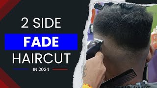 Fade 2 side hair cutting tutorial  2 hair cutting kese kare I\\ [upl. by Oiciruam]