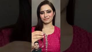 Hairstyle using necklace subscribe jewellery [upl. by Lesirg]