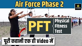 Air Force Phase 2 PFT Physical Fitness Test Complete Information in One Video  UDA [upl. by Aivatan]