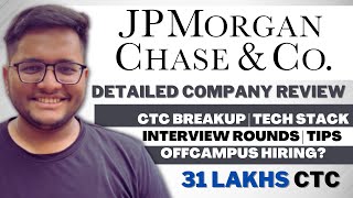 JP Morgan amp Chase Company Review  Interview Process  Online test and CTC BreakUp  Off Campus 🔥 [upl. by Attennek]